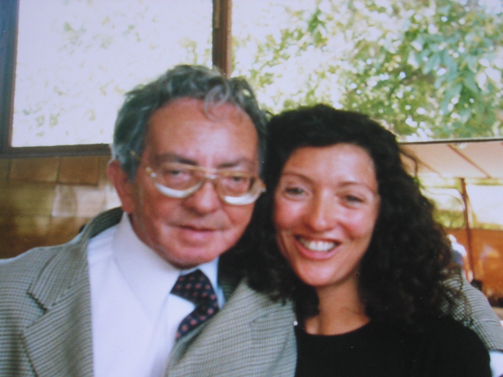 Rolando Toro junto a Diana Lorenzo